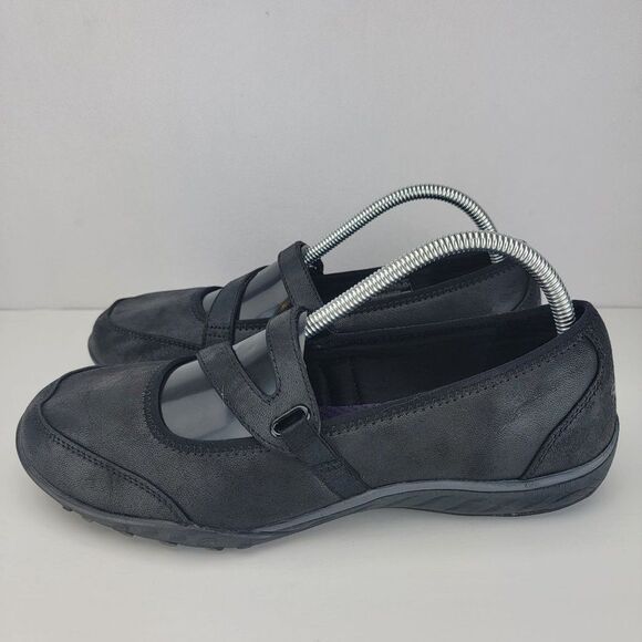 Skechers Womens Size 9.5 Black  Breathe Easy Calmly Mary Jane Shoes 23209 - Picture 1 of 7